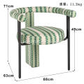 Nowa konstrukcja importowana saldo tkaniny pojedyncze krzesło